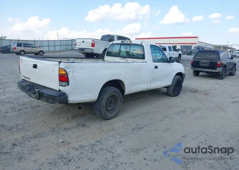 2000 Toyota Tundra z USA, uszkodzony, nr VIN 5TBJN3216YS060685